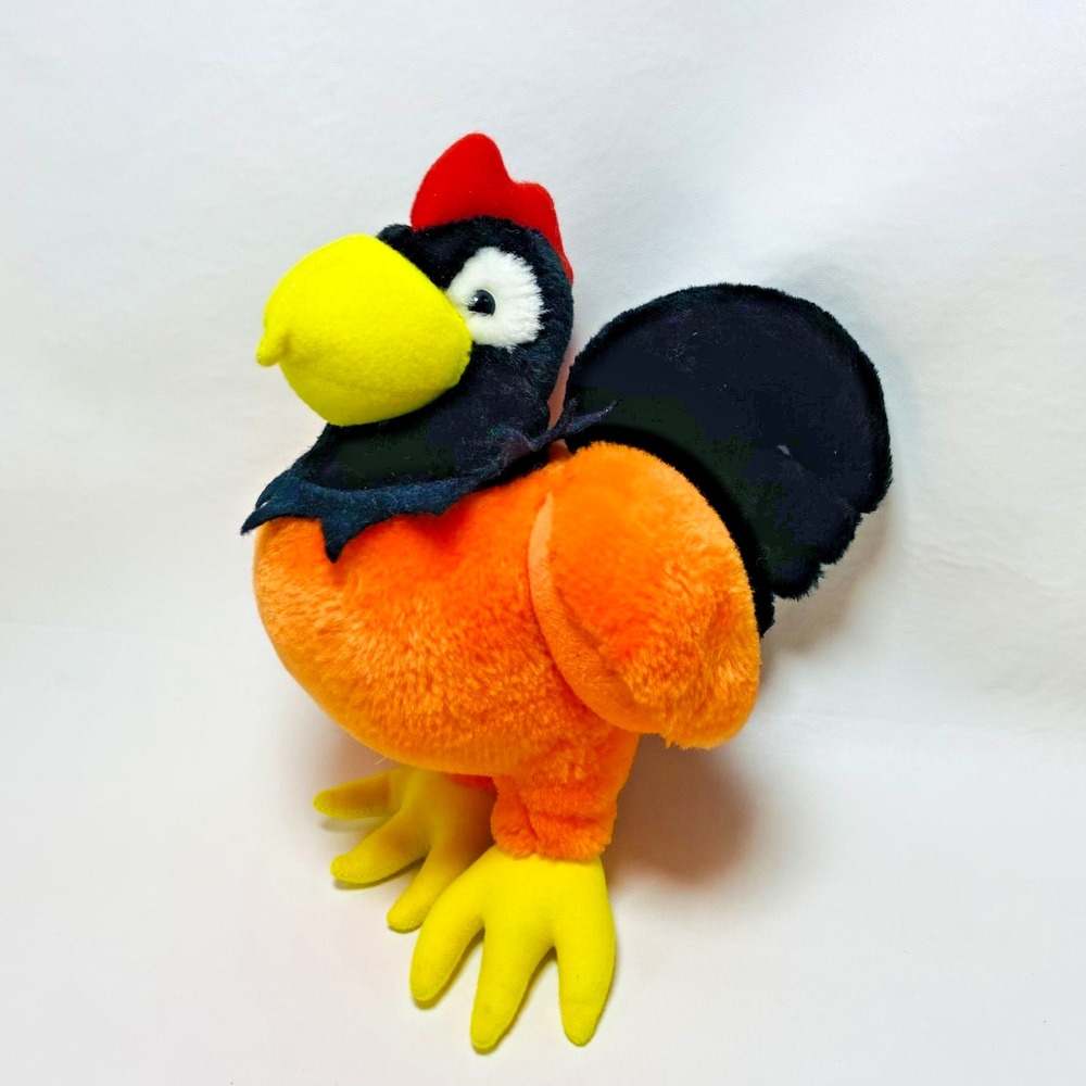 Sugar Loaf Vintage Rooster Orange Stuffed Plush 9" 1993 Chicken 1990s‎ Bird Farm